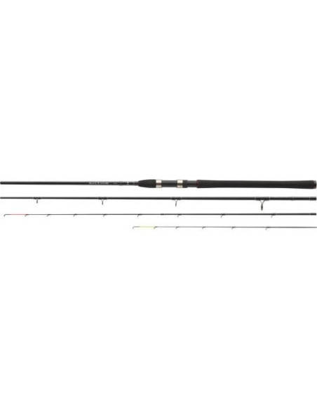 Lanseta feeder Daiwa Black Widow Feeder, 3m, 80g, 3+2buc