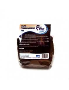 Pelete Premium Active Baits, Black Halibut, 2mm, 800gr