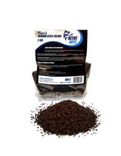 Pelete Premium Active Baits, Black Halibut, 2mm, 800gr 2