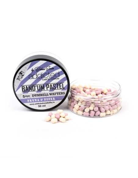 Dumbell Wafters Addicted Carp Baits Bandum, Pruna & Piper, 5mm, 50ml Dumbell Wafters Addicted Carp Baits Bandum, Pruna & Piper, 5mm, 50ml