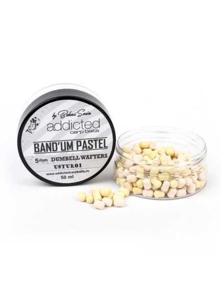 Dumbell Wafters Addicted Carp Baits Bandum, Usturoi, 5mm, 50ml Dumbell Wafters Addicted Carp Baits Bandum, Usturoi, 5mm, 50ml