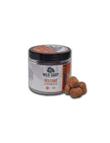 Boilies WLC Carp Dumbells Red Crab, Crab-Squid-Pruna, 20mm, 120g