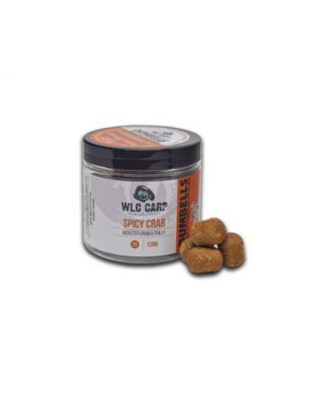 Boilies WLC Carp Dumbells Spicy Crab, Monster Crab-Chilly, 20mm, 120g