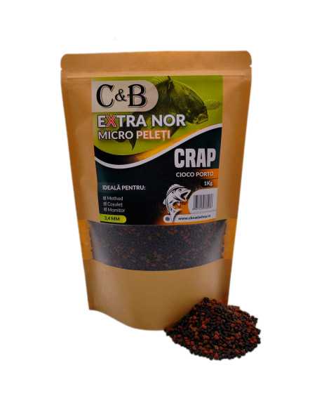 Pelete C&B Extra NOR, Cioco Porto, 3/4mm, 1kg