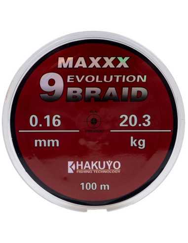 Fir Textil Hakuyo Maxxx Evolution 9 Braid, 100m