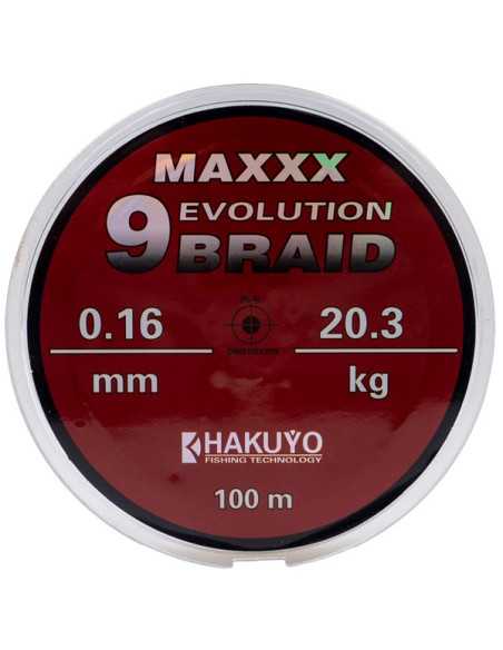 Fir Textil Hakuyo Maxxx Evolution 9 Braid, 100m