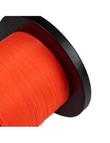 Fir Monofilament Hakuyo Maxxx Visibility Rosu Fluo Neon, 1200m