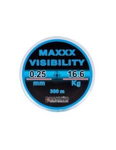 Fir Monofilament Hakuyo Maxxx Visibility Blue, 300m