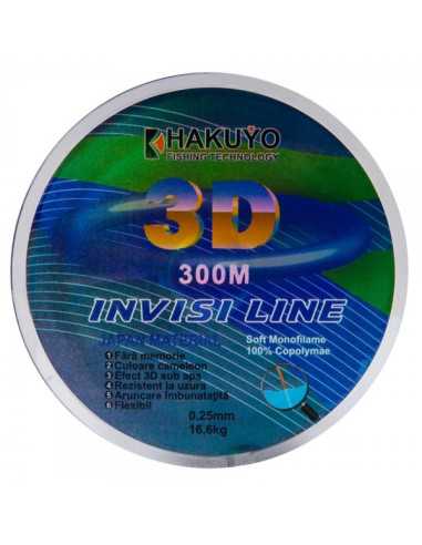 Fir Monofilament Hakuyo 3D, 300m