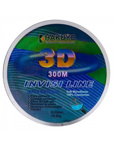 Fir Monofilament Hakuyo 3D, 300m Fir Monofilament Hakuyo 3D, 300m