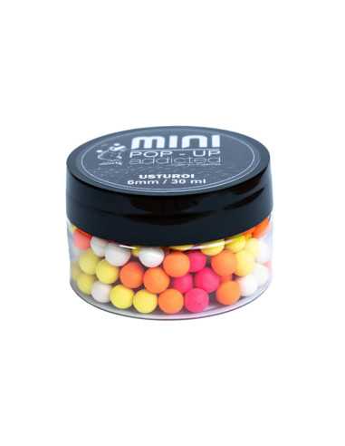 Pop Up Mini Addicted Carp Baits, Usturoi, 6mm, 30ml