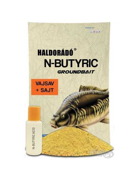 Nada Haldorado N-Butyric Groundbait, N-Butyric + Cascaval, 800g Nada Haldorado N-Butyric Groundbait, N-Butyric + Cascaval, 800g