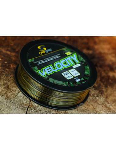 Fir Monofilament Carp Spirit Velocity XS, Camo, 1200m