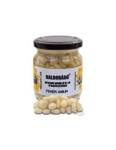 Porumb Haldorado Tuning, Culoare Alb, Amur, 130g