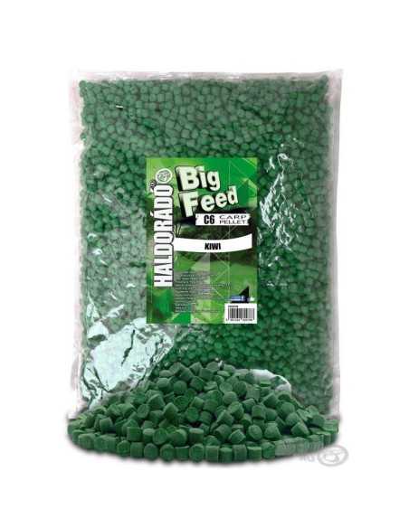Pelete Haldorado Big Feed C6 Pellet, Kiwi, 6mm, 2.5kg Pelete Haldorado Big Feed C6 Pellet, Kiwi, 6mm, 2.5kg
