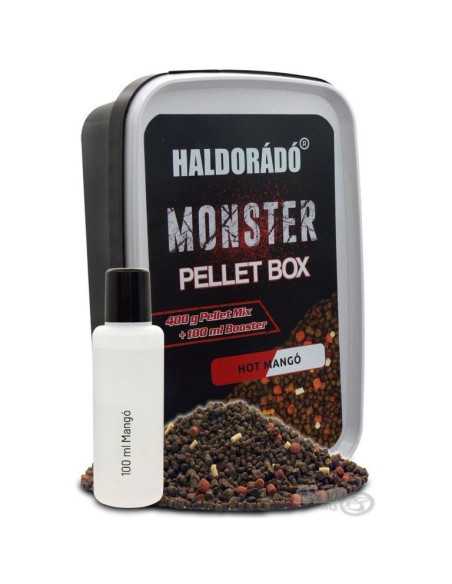 Pelete Haldorado Monster Pellet Box, Hot Mango, 400g