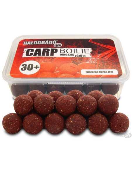 Boilies Haldorado Carp Boilie Long Life 30+, Ficat Rosu Condimentat, 30mm, 400g Boilies Haldorado Carp Boilie Long Life 30+, Ficat Rosu Condimentat, 30mm, 400g