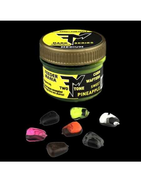 Porumb Artificial Feedermania Corn Wafters Two Tone Dark Series, Sweet Pineapple Porumb Artificial Feedermania Corn Wafters Two Tone Dark Series, Sweet Pineapple