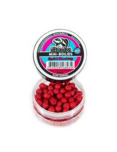 Boilies iBaits Mini Slow Sinking Squid Strawberry New, 8mm, 50ml