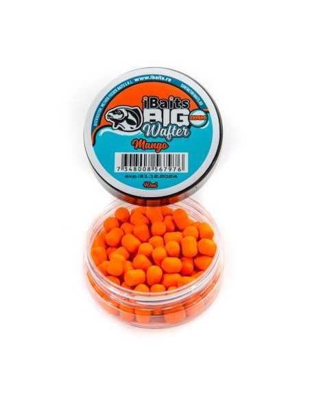 Wafters IBaits Big Wafter, Mango New, 8mm, 40ml Wafters IBaits Big Wafter, Mango New, 8mm, 40ml