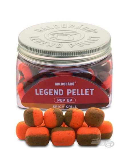 Pop Up Haldorado Legend Pellet Pop Up, Spicy Krill, 12/16mm, 50g Pop Up Haldorado Legend Pellet Pop Up, Spicy Krill, 12/16mm, 50g