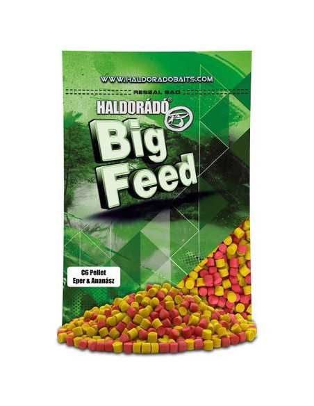 Pelete Haldorado Big Feed C6 Pellet, Capsuna & Ananas, 6mm, 900g