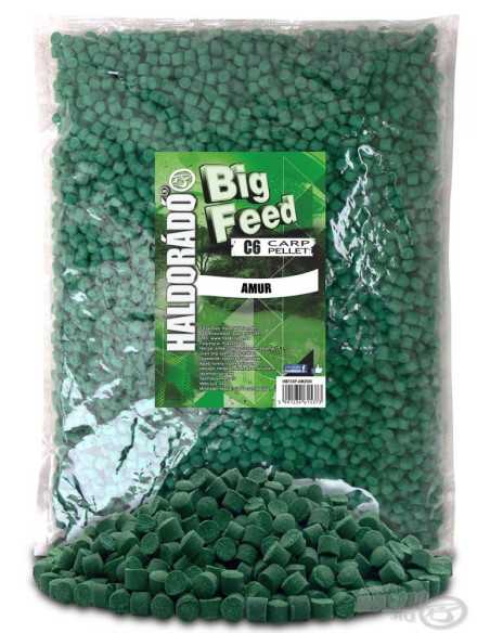 Pelete Haldorado Big Feed C6 Pellet, Amur, 6mm, 2.5kg