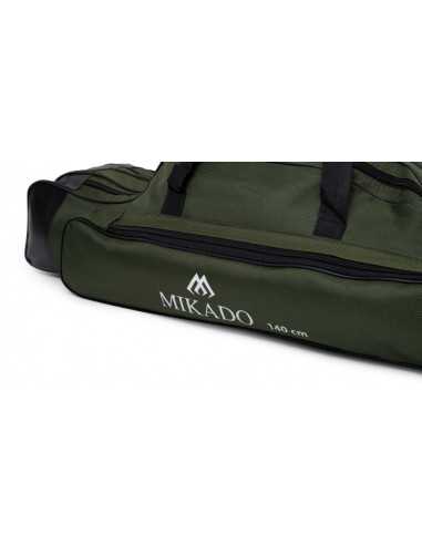 Husa Mikado Green Cu Baza Intarita, 3 Compartimente, 160cm