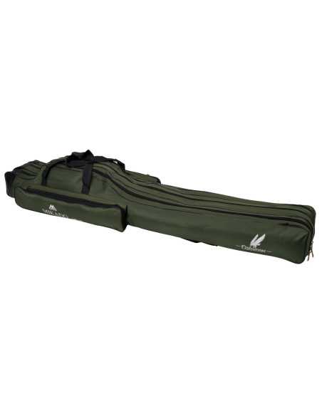 Husa Mikado Green Cu Baza Intarita, 3 Compartimente, 160cm