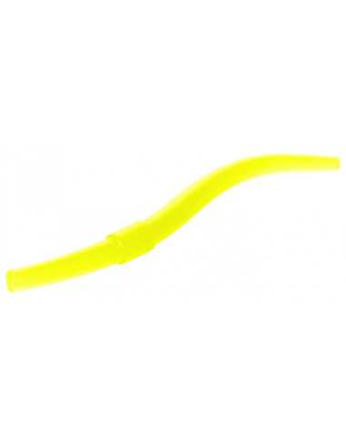 Naluca Mikado M-Area Long Worm, Lemon, 70mm, 10buc