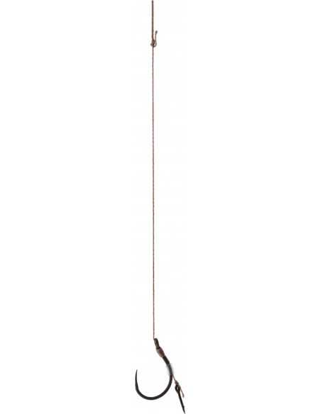Montura Mikado Rig Spike, Carlig fara barbeta Nr12, Fir textil 0.12mm, 10m, 8buc/plic