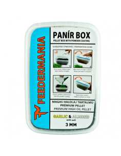 Pelete Feedermania Panir Box Pellet Pack, Usturoi & Migdale, 3mm, 437g