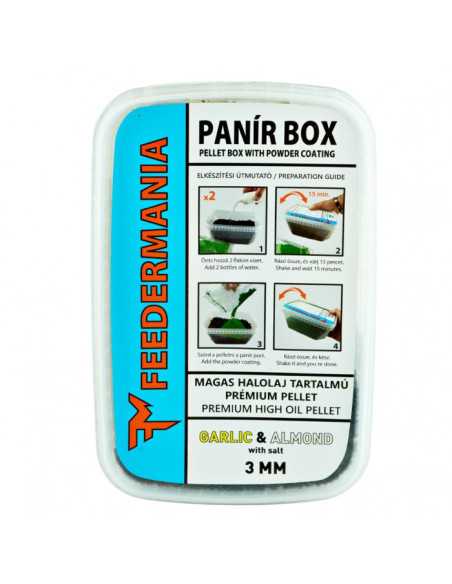 Pelete Feedermania Panir Box Pellet Pack, Usturoi & Migdale, 3mm, 437g