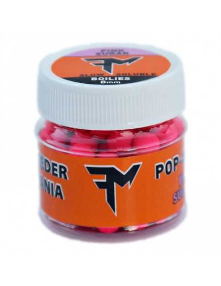 Pop-Up Feedermania Boilies, Pink Sugar, 15g Pop-Up Feedermania Boilies, Pink Sugar, 15g