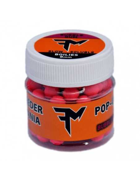 Pop-Up Feedermania Boilies, Bubblegum, 8mm, 15gr Pop-Up Feedermania Boilies, Bubblegum, 8mm, 15gr