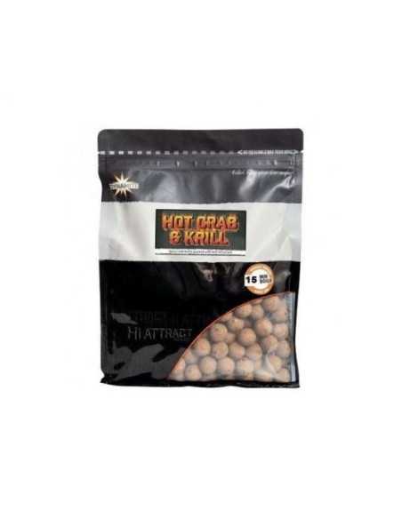 Boilies Dynamite Baits, Hot Crab and Krill, 15mm, 1kg Boilies Dynamite Baits, Hot Crab and Krill, 15mm, 1kg