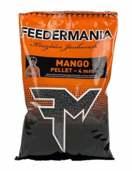 Micropelete Feedermania, Mango, 4mm, 800g
