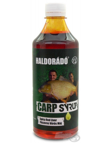Aditiv Lichid Haldorado Carp Syrup, Spicy Red Liver, 500ml