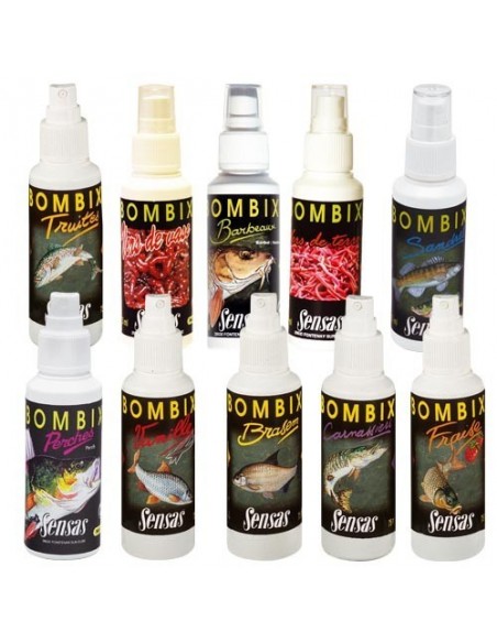 Atractant Spray Sensas Bombix, Usturoi, 75ml Atractant Spray Sensas Bombix, Usturoi, 75ml