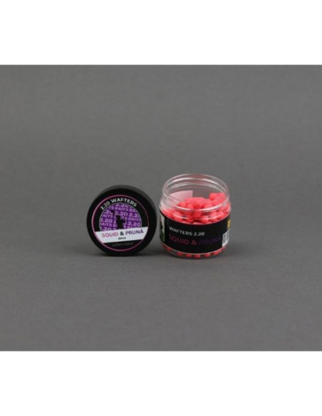 Wafters 2.20 Baits, Squid-Pruna, 6mm, 50ml Wafters 2.20 Baits, Squid-Pruna, 6mm, 50ml