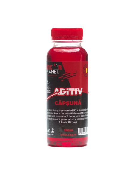 Aditiv Senzor Lichid Colorat, Capsuna, 250ml