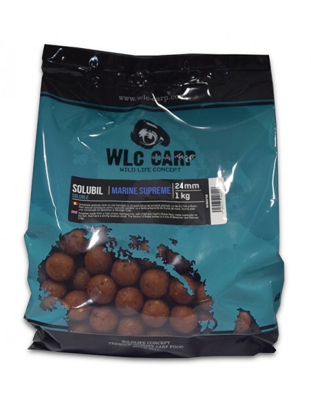 Boilies Solubil WLC Carp, Marine Supreme, 24mm, 1kg Boilies Solubil WLC Carp, Marine Supreme, 24mm, 1kg