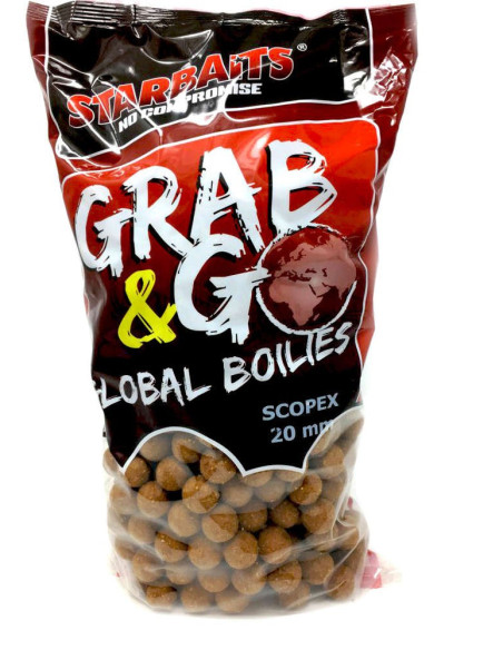 Boilies Starbaits G&G Global, Scopex, 20mm, 1kg Boilies Starbaits G&G Global, Scopex, 20mm, 1kg