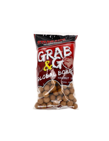 Boilies Starbaits G&G Global, Halibut, 20mm, 1kg