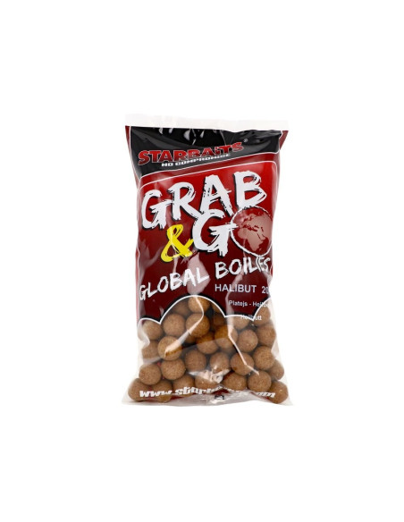 Boilies Starbaits G&G Global, Halibut, 20mm, 1kg Boilies Starbaits G&G Global, Halibut, 20mm, 1kg