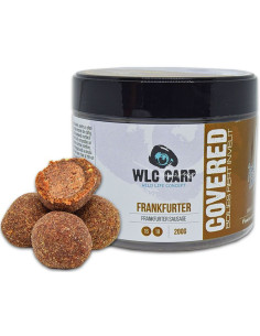 Boilies Fiert De Carlig Cu Invelis Solubil WLC Carp Covered, Frankfurter, 16/18mm, 200g