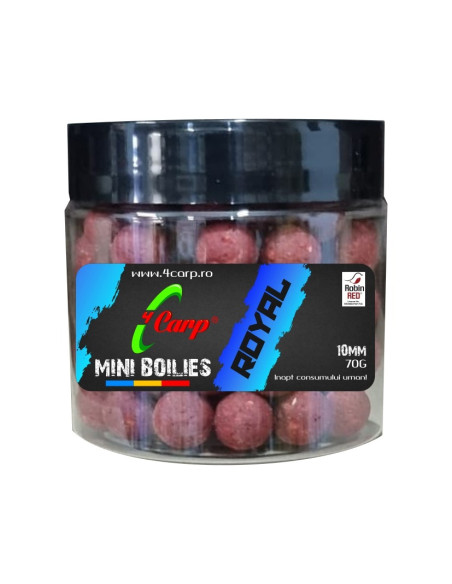 Mini Boilies 4Carp, Royal, 10mm, 70gr Mini Boilies 4Carp, Royal, 10mm, 70gr