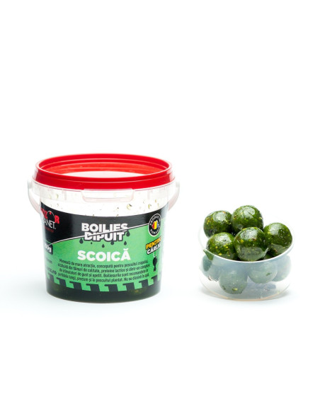 Boilies Pentru Carlig Senzor, Scoica, 16-18mm, 100g