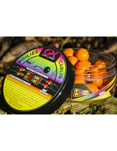 Boilies De Carlig CPK Fluoro Attract Feeder, Krill, 8mm, 35g