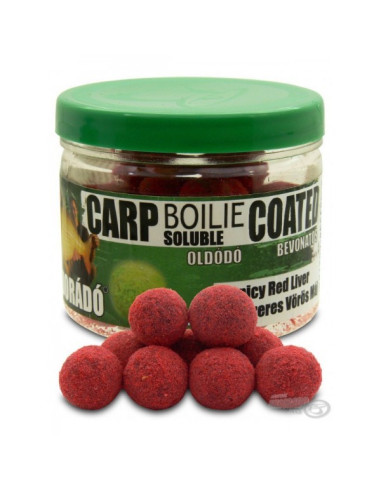 Boilies Haldorado Carp Soluble Coated, Ficat, 18mm, 70g